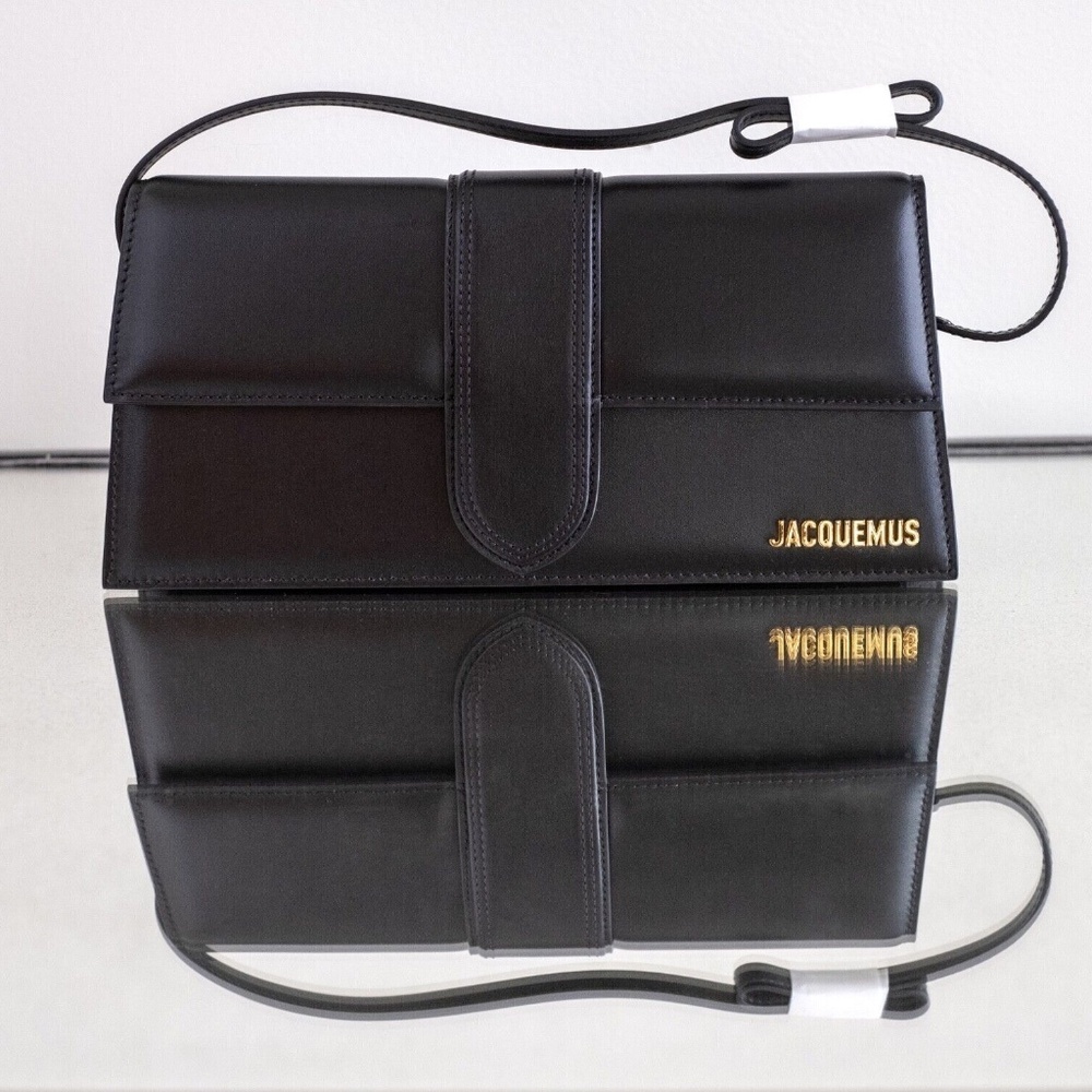 JACQUEMUS The long Bambino LES CLASSIQUES Women Black New Authentic $1190 - Picture 4 of 14